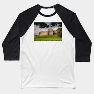 Oystermouth Castle, Mumbles Baseball T-Shirt